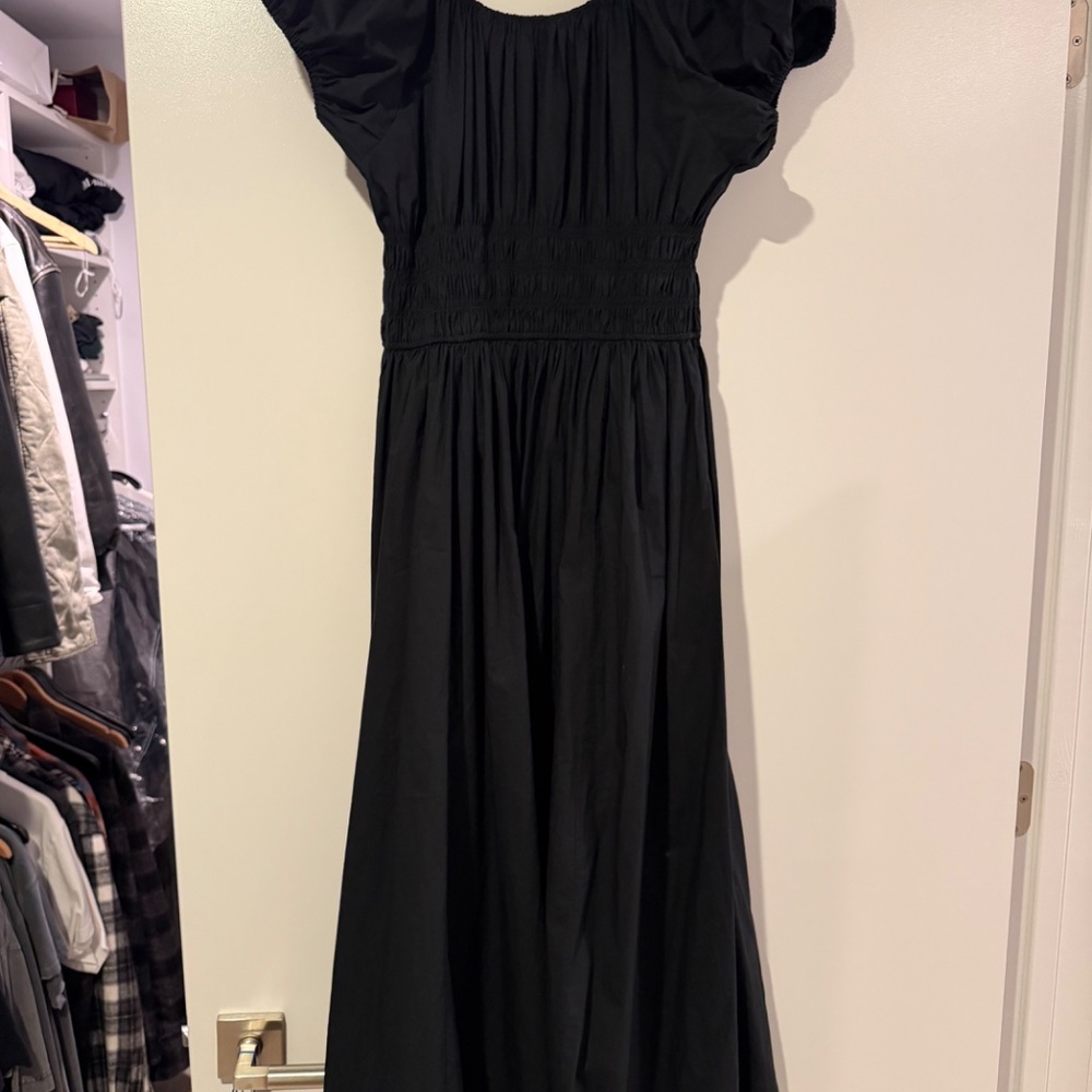 DOEN BLACK QUINN DRESS SIZE SMALL - Picture 5 of 6
